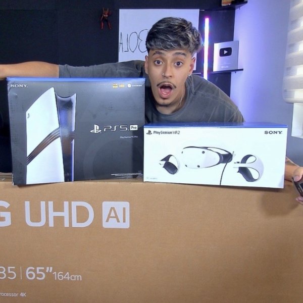 PS5 PRO + Smart TV 65” 4K + ÓCULOS VR ou 10K no PIX